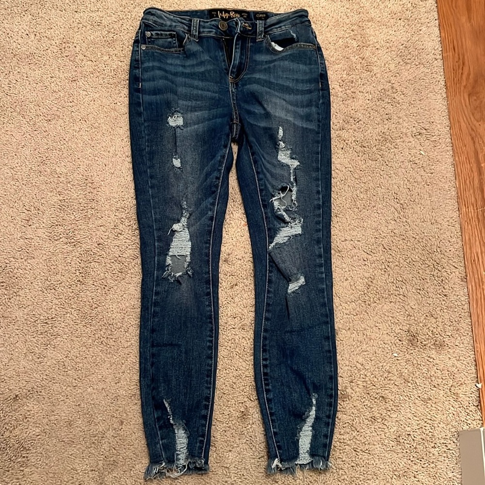 Indigo Rein Jeans Waist 25 Size 3